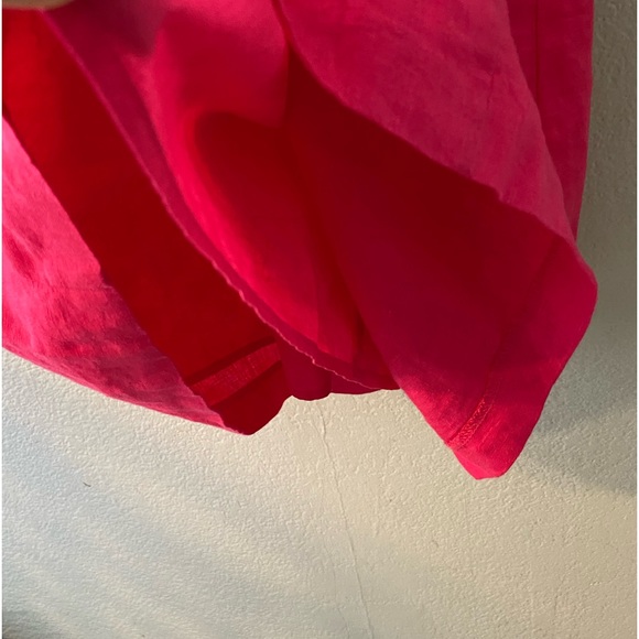 Gap Pink Linen Dress Size 2 - Picture 8 of 11